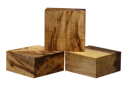 Figured Myrtle Bowl Blank (6" x 6" x 3")