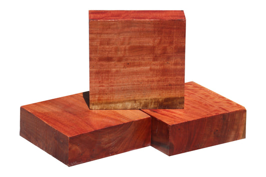 Red Gum Bowl Blank (6" x 6" x 2")