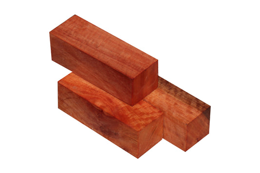 Figured Red Ironbark Turning Square (6" x 2" x 2")