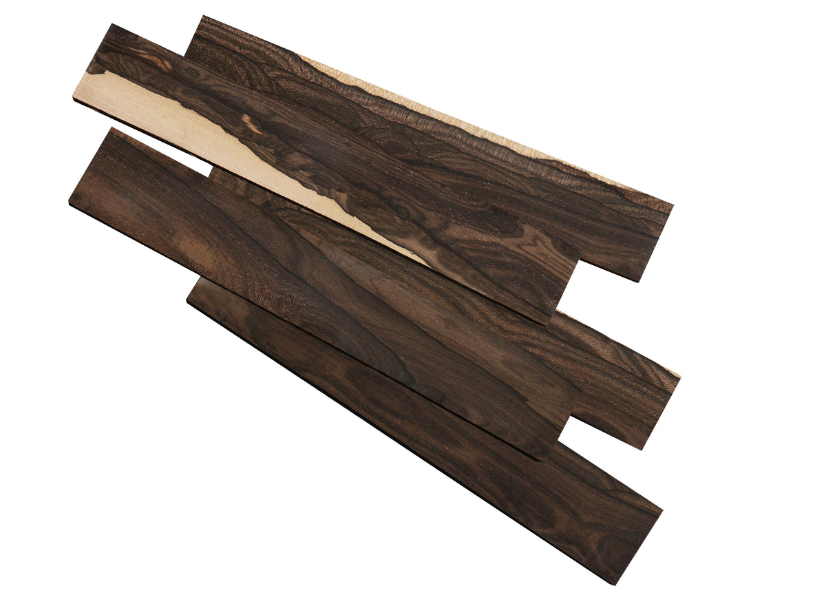 Ziricote Instrument or Craft Lumber (15" x 2-1/2" x 7/32")