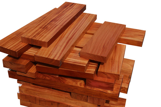 Premium, Wide African Mahogany (10 Lineal Foot Pack)