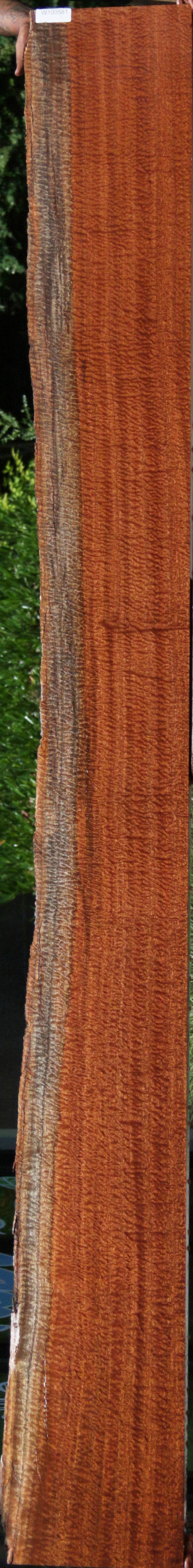 Rustic Museum Grade Pomelle Sapele Live Edge Lumber