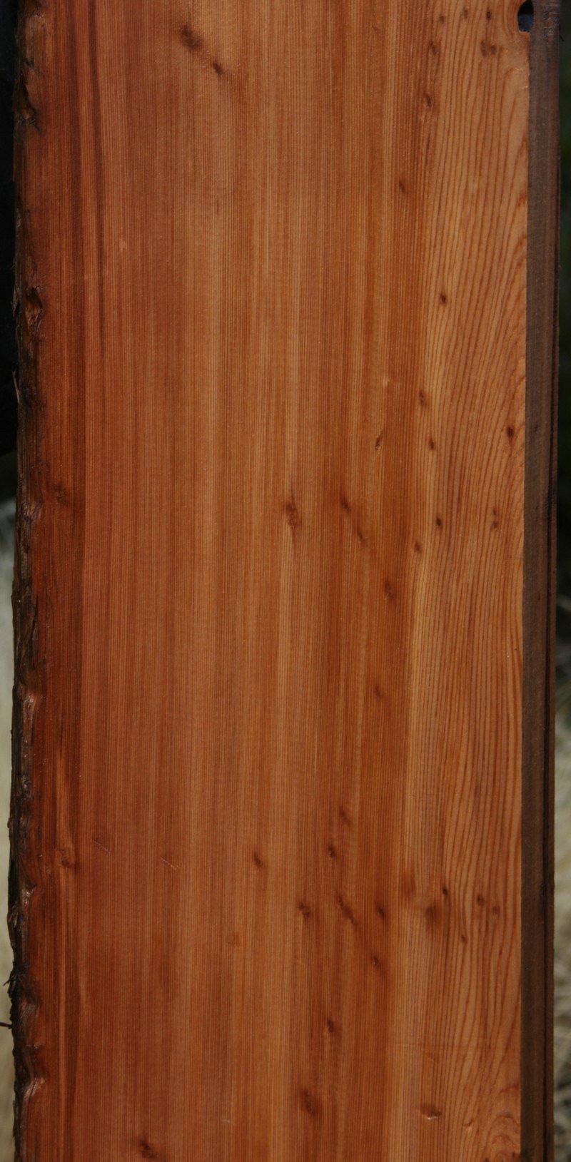 Old Growth Salvaged Redwood Mantel