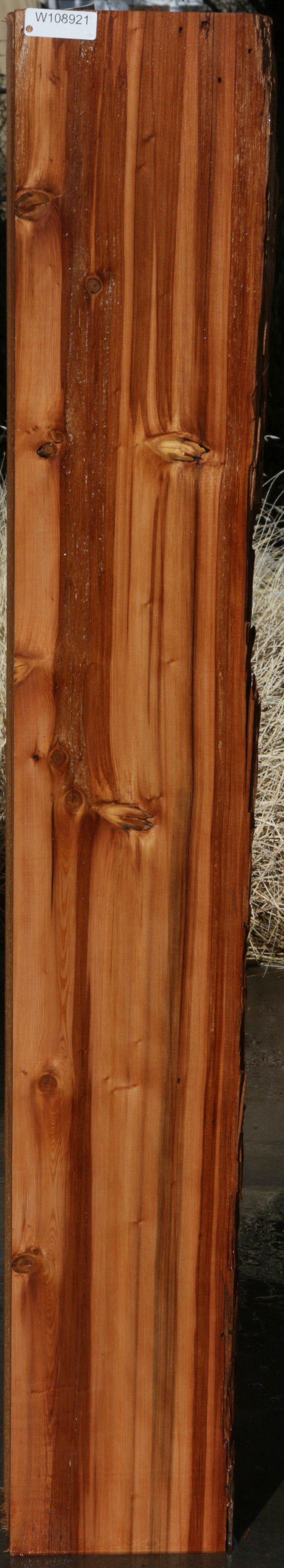 Old Growth Salvaged Redwood Mantel