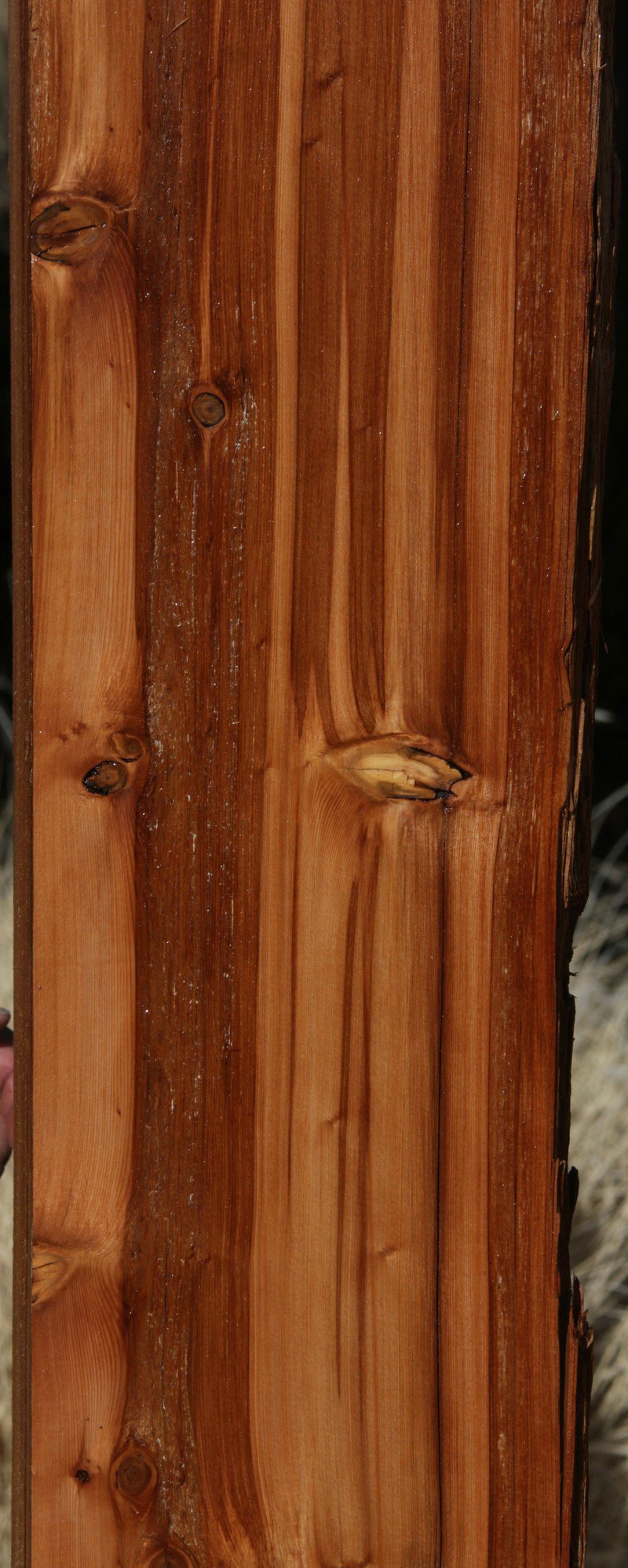 Old Growth Salvaged Redwood Mantel