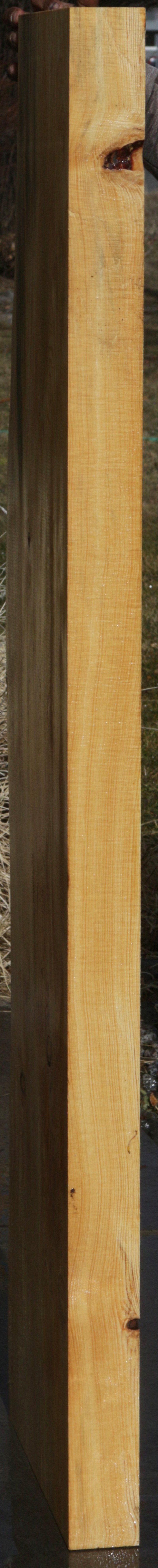 Natural Rustic Blue Ponderosa Pine Mantel