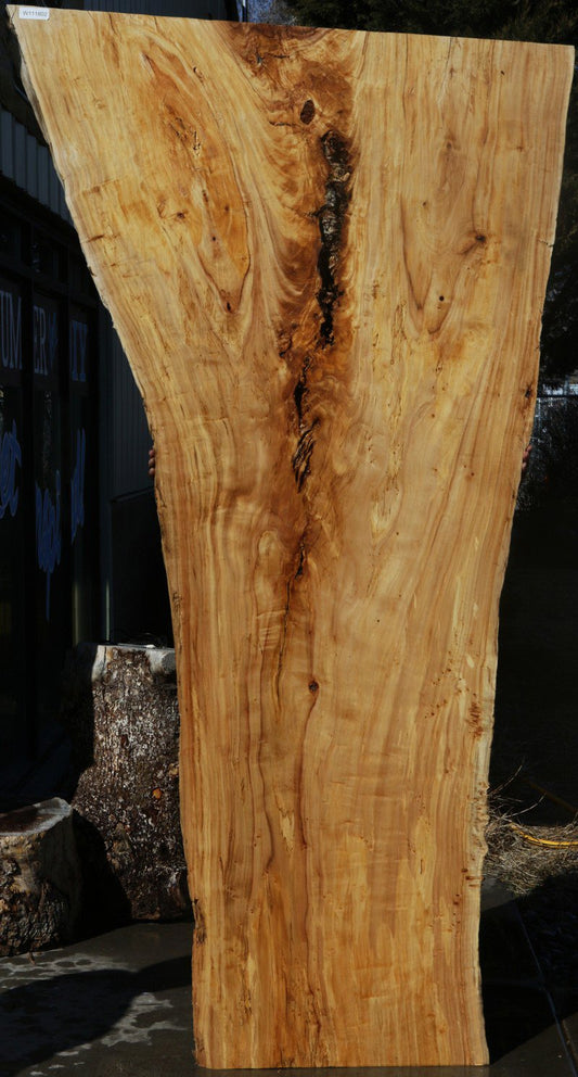 Figured Crotchwood Cottonwood Slab