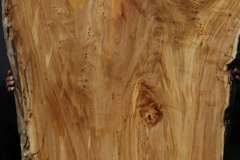Figured Crotchwood Cottonwood Slab