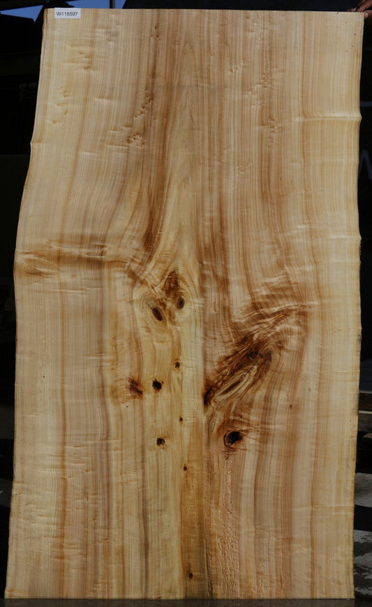 Figured Black Cottonwood Slab