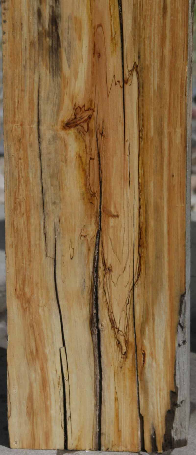 Rustic Black Cottonwood Mantel