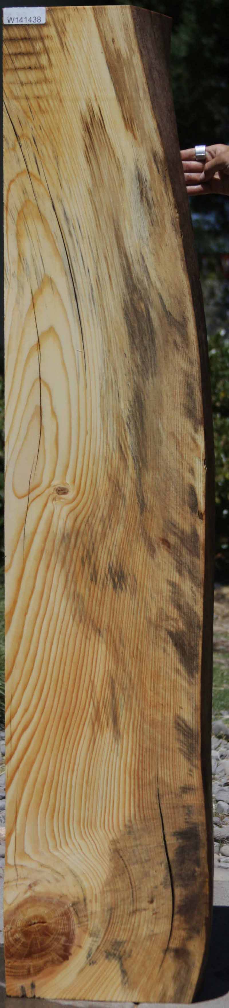 Rustic Blue Pine Mantel
