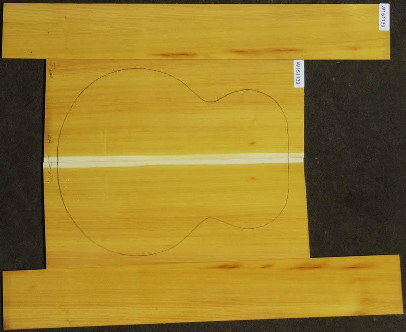 Osage Orange Jumbo Guitar Set