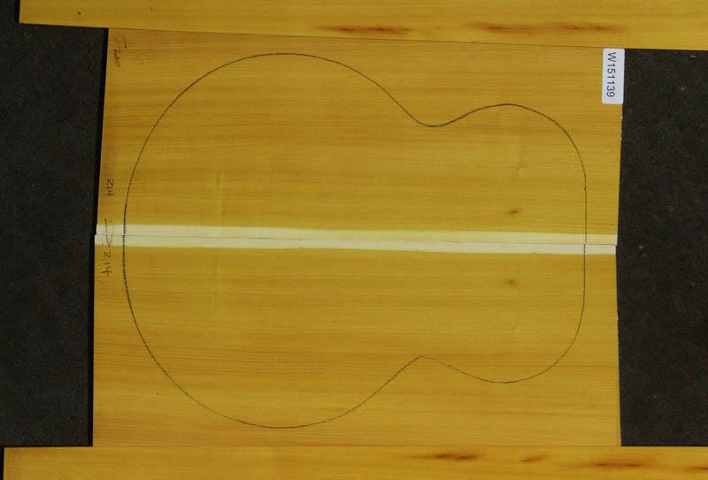 Osage Orange Jumbo Guitar Set