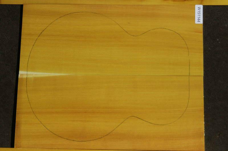 Osage Orange Jumbo Guitar Set