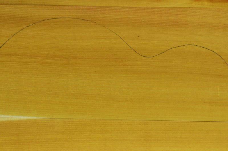 Osage Orange Jumbo Guitar Set