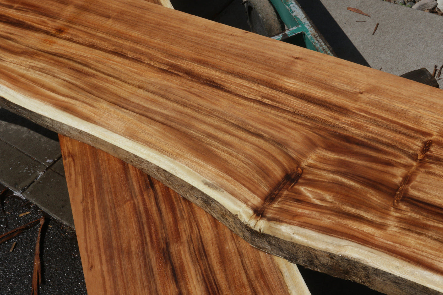 Rustic Monkeypod Live Edge Slab