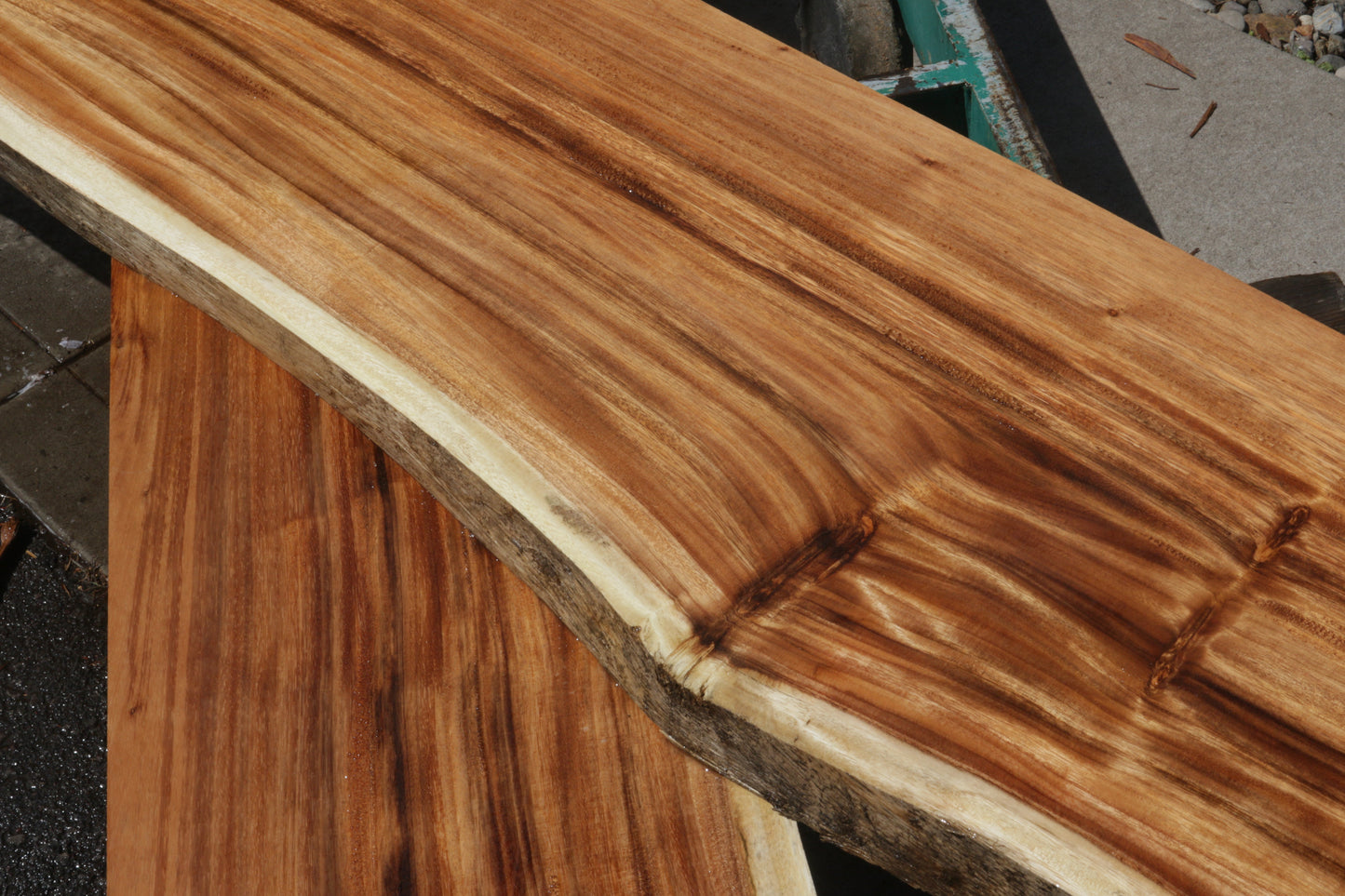 Rustic Monkeypod Live Edge Slab