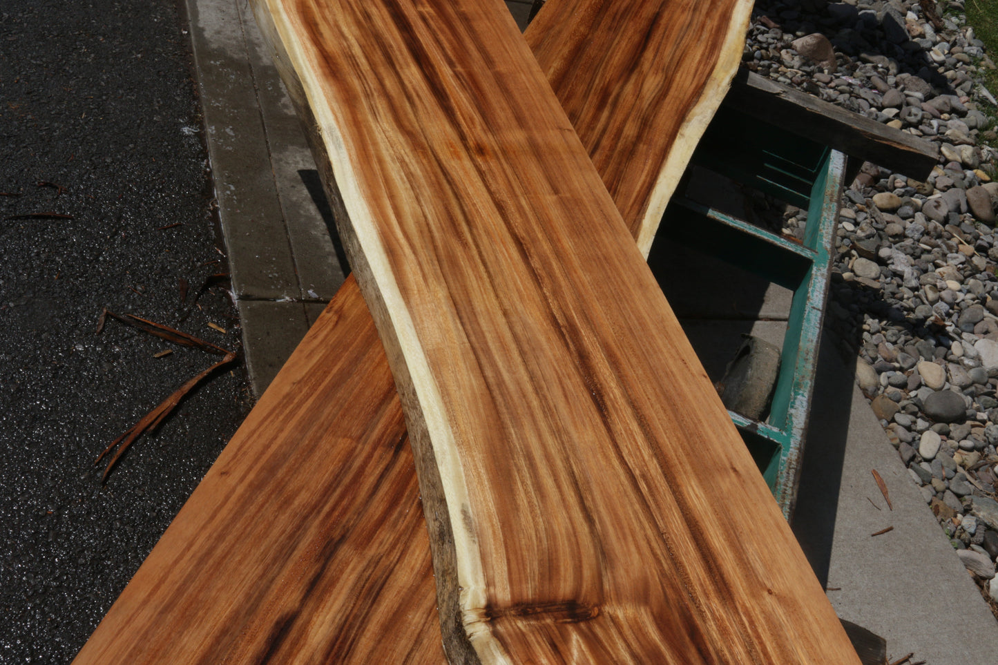 Rustic Monkeypod Live Edge Slab