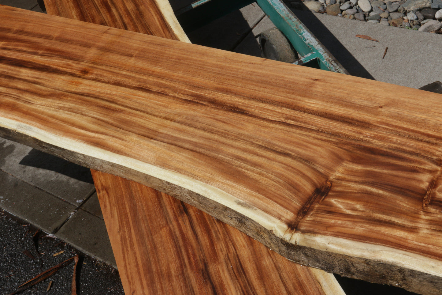 Rustic Monkeypod Live Edge Slab