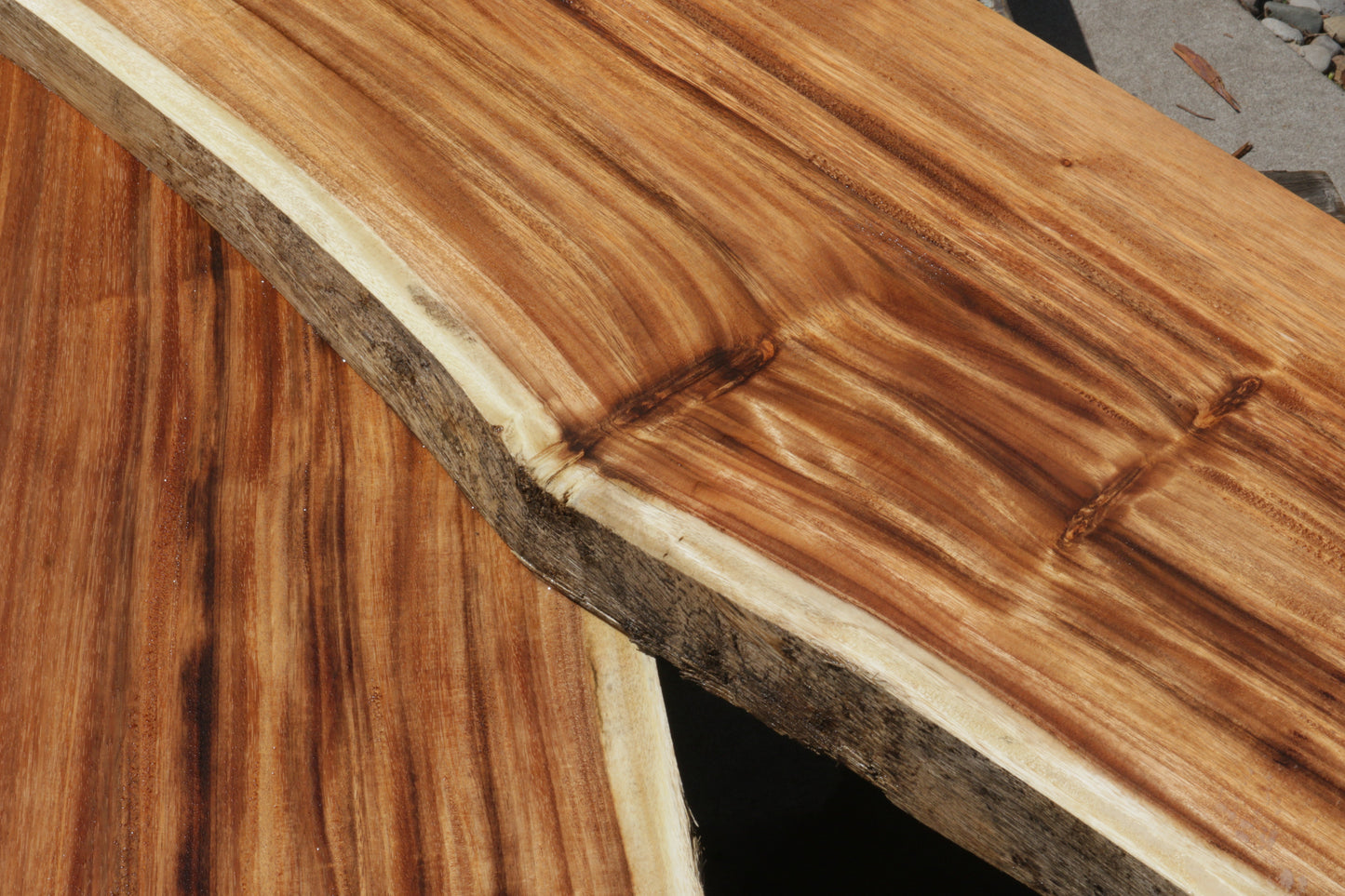 Rustic Monkeypod Live Edge Slab