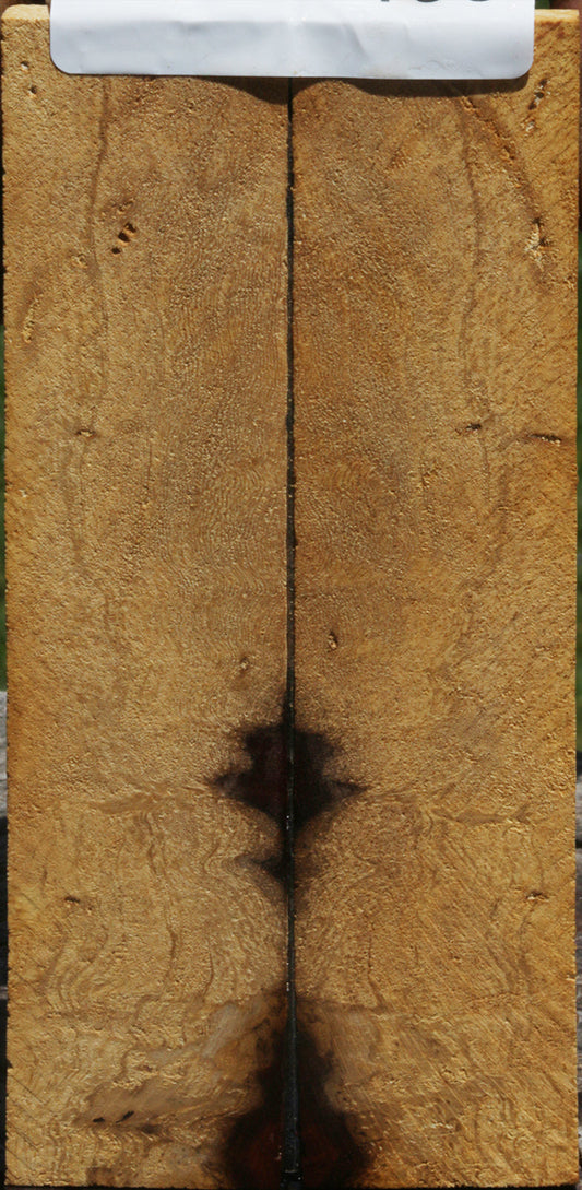 Spalted Figured Honduras Rosewood Knife Scales