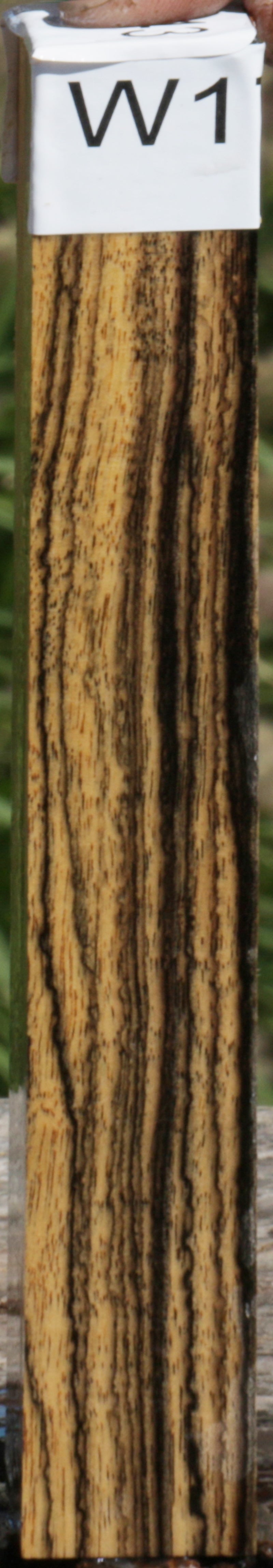 Black and White Ebony Lumber