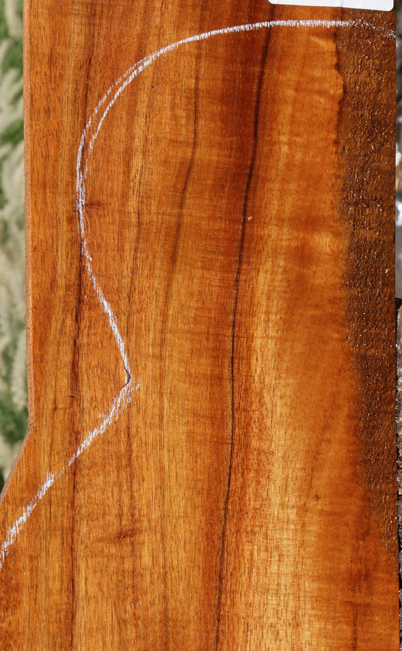 Exhibition Fiddleback Hawaiian Koa Micro Lumber