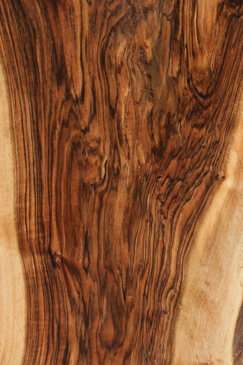 Extra Fancy Rustic Claro Walnut Live Edge Slab (Freight Shipping Required)