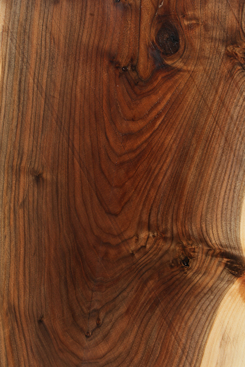 Rustic Claro Walnut Live Edge Slab (Freight Shipping Required)