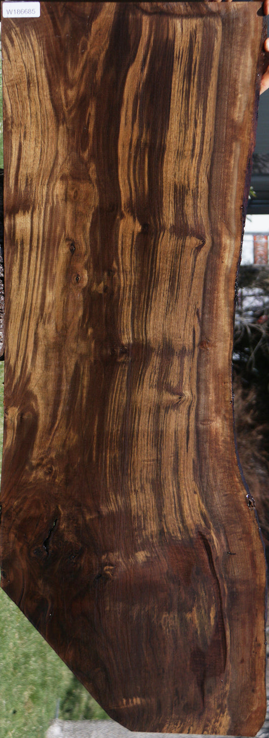 Extra Fancy Claro Walnut Live Edge Lumber