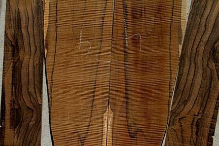 Ziricote Instrument Set