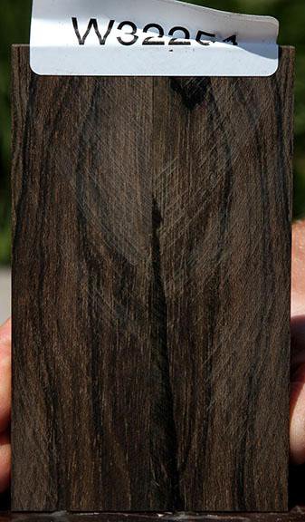 Bookmatched Ziricote Knife Scales