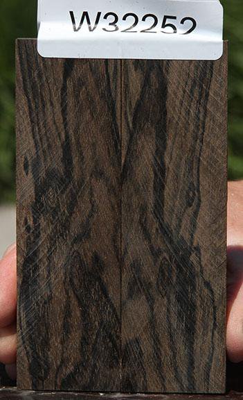 Bookmatched Ziricote Knife Scales