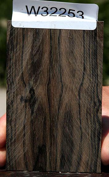 Bookmatched Ziricote Knife Scales