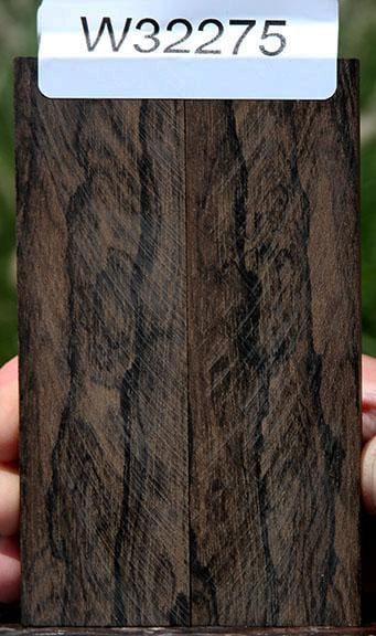 XF Bookmatched Ziricote Knife Scales