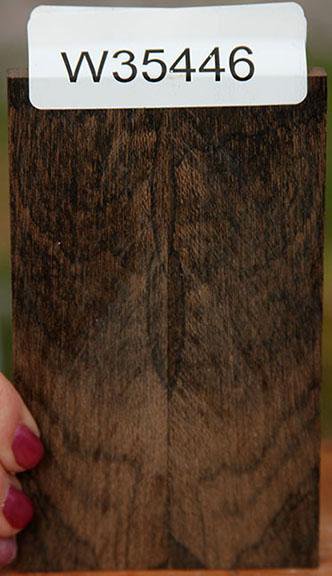 Bookmatched Ziricote Knife Scales