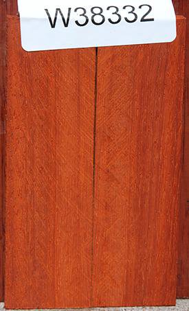 Bookmatched African Padauk Knife Scales