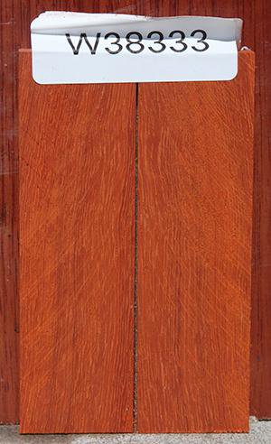 Bookmatched African Padauk Knife Scales