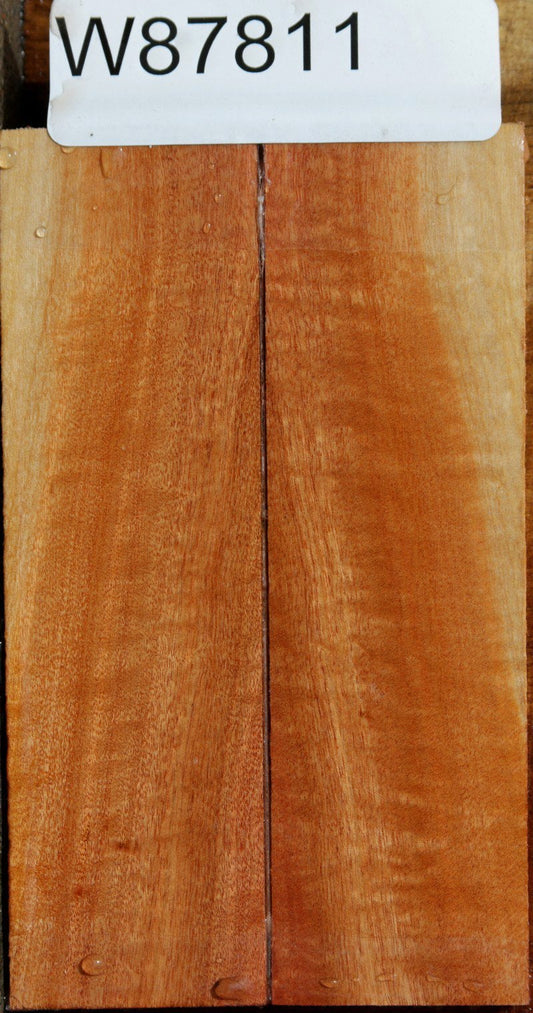 Curly Pink Ivory Knife Scales