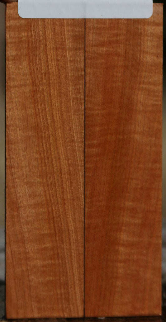 Curly Pink Ivory Knife Scales