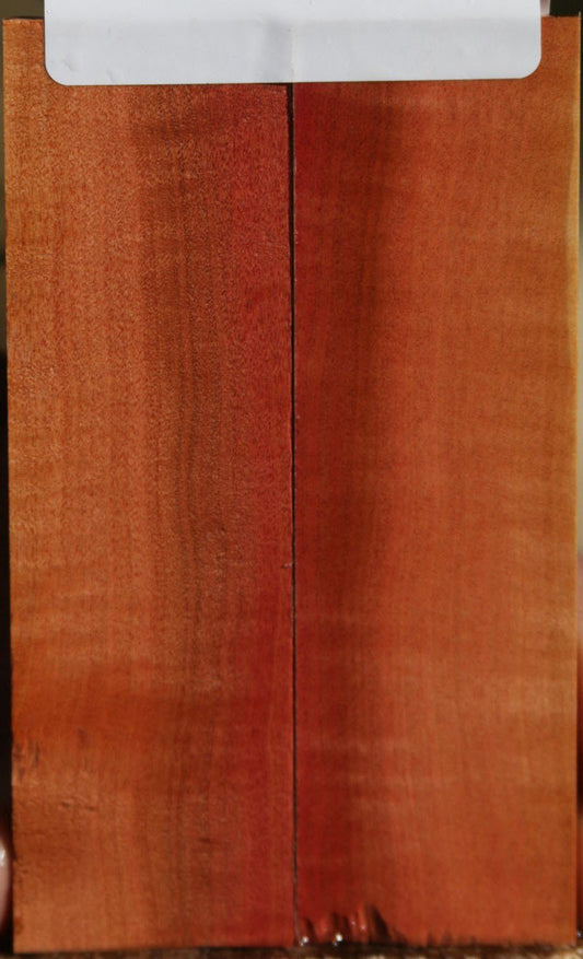 Curly Pink Ivory Knife Scales