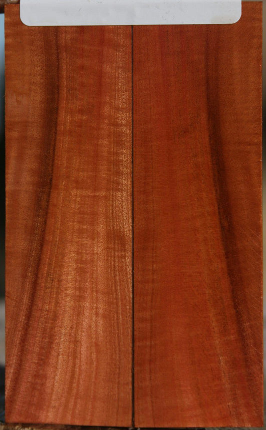 Curly Pink Ivory Knife Scales