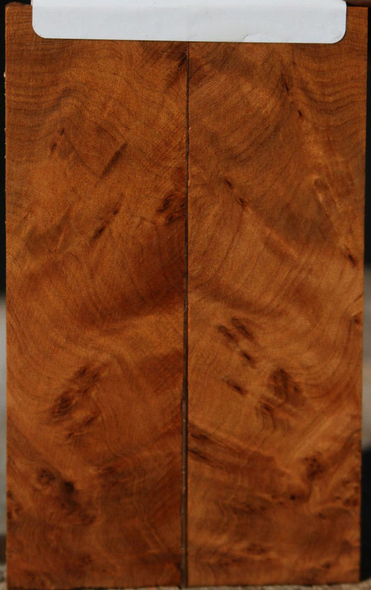 Thuya Burl Knife Scales