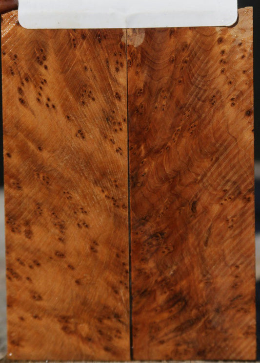 Thuya Burl Knife Scales