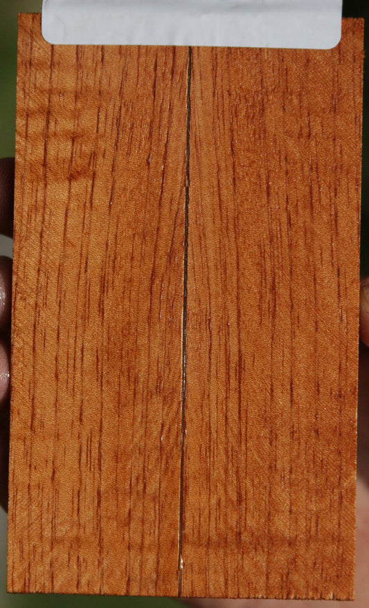 Curly Spanish Cedar Knife Scales