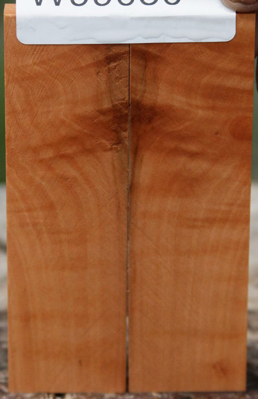 Flamed Swiss Pear Knife Scales