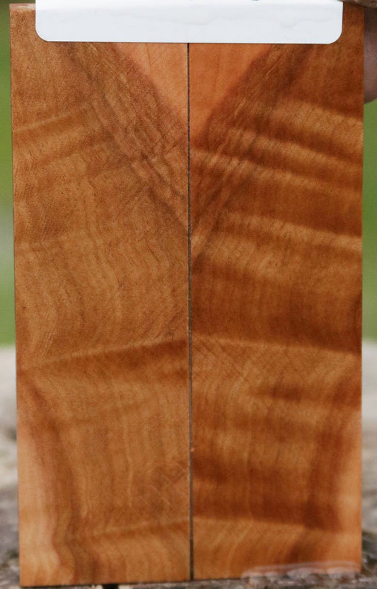 Flamed Swiss Pear Knife Scales