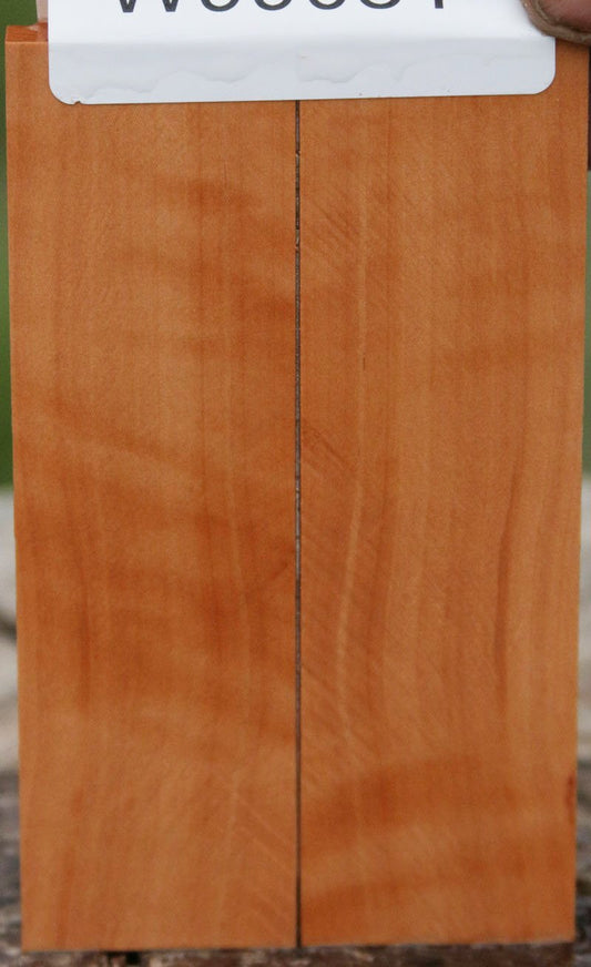 Flamed Swiss Pear Knife Scales