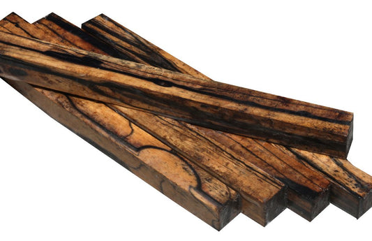 Black & White Ebony Turning Square (12" x 7/8" x 7/8")