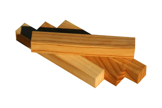 Cedar of Lebanon Pen Blank (5 Pack) - 3/4"